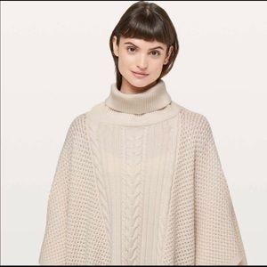 Lululemon Knit Poncho